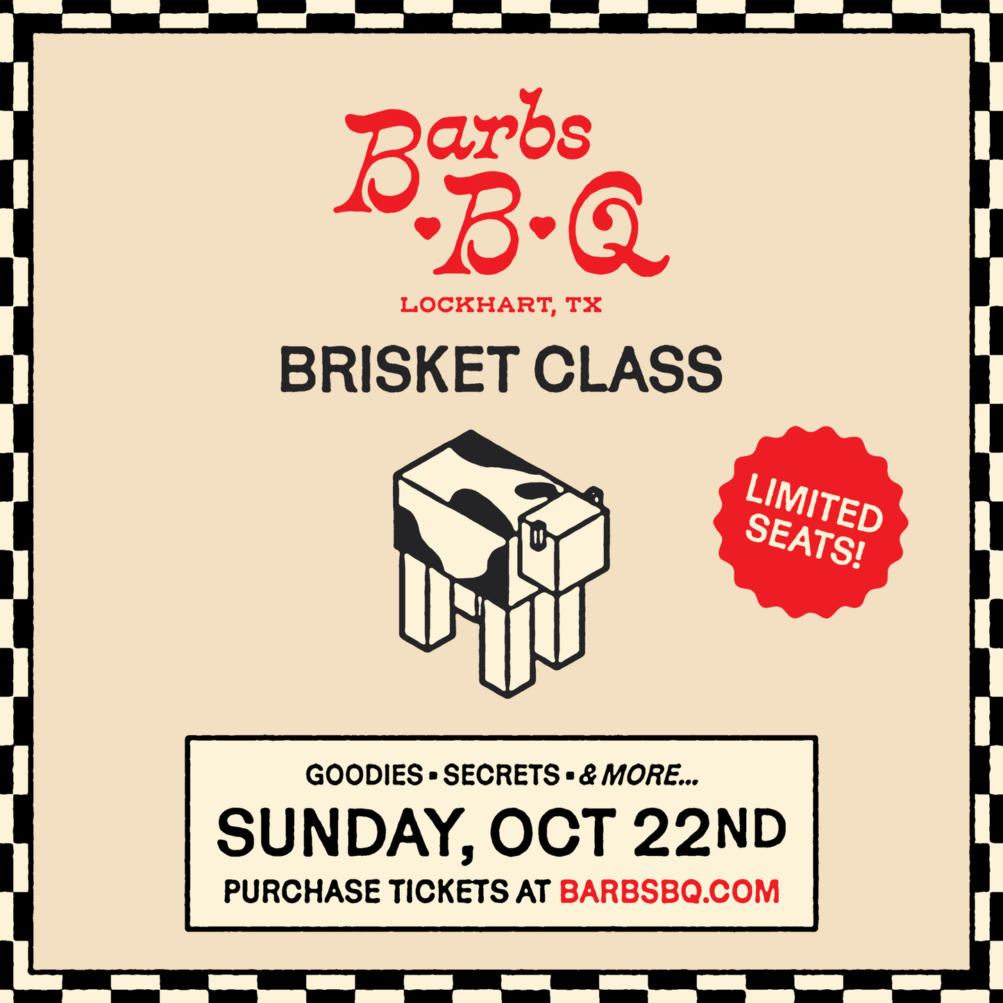 BARBS B Q BRISKET CLASS (10/22/2023)