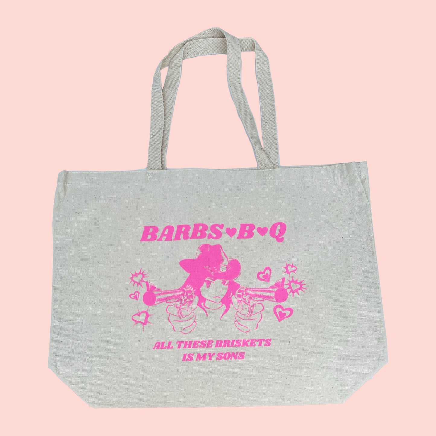 OFFICIAL "ALL THESE BRISKETS IS MY SONS" TOTE BAG
